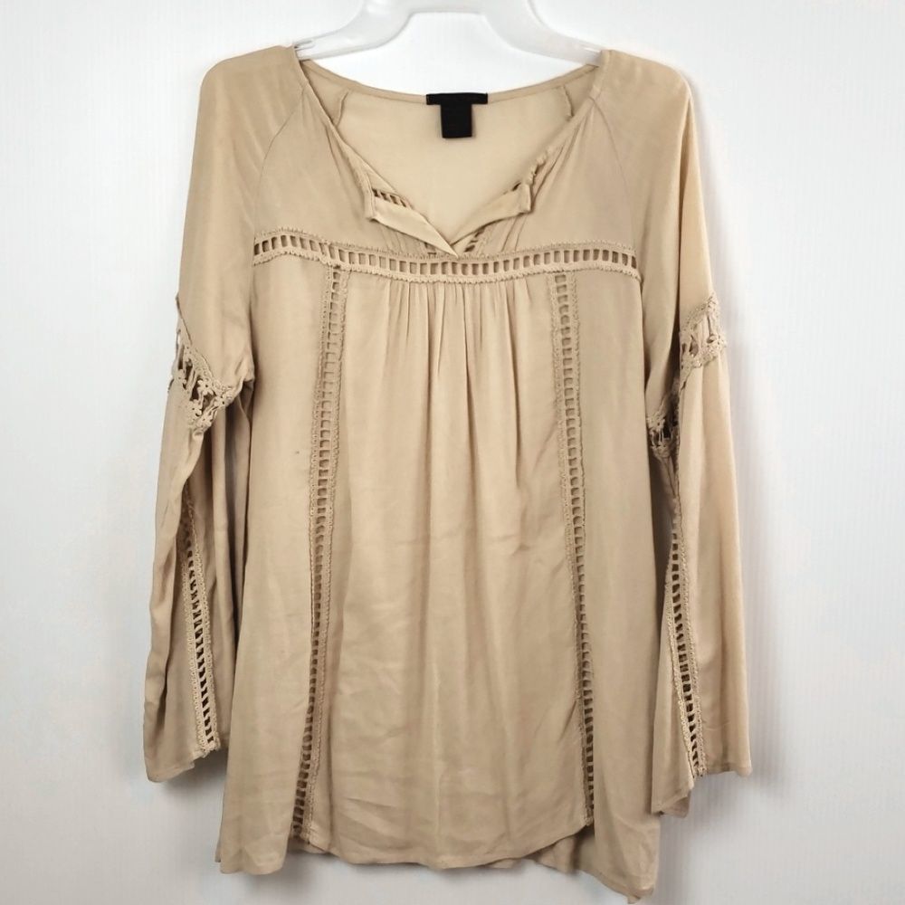 💚Imaginary Voyage Dusty Pink Blouse size Small